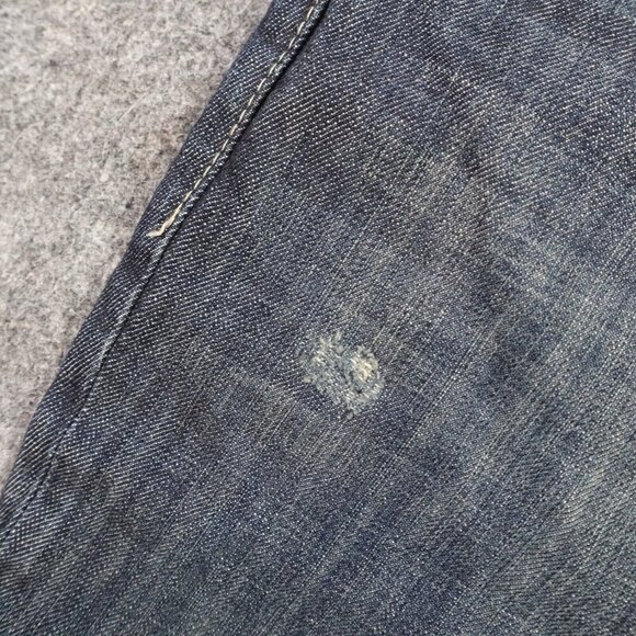 Denim & Supply Mens Jeans 38 x 34 Blue Straight Slouch Zip Fly - Picture 5 of 13